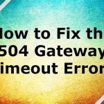 504 Gateway Timeout