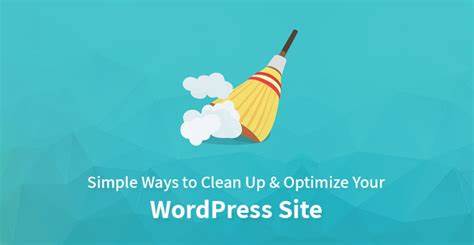 Clean Up WordPress Website