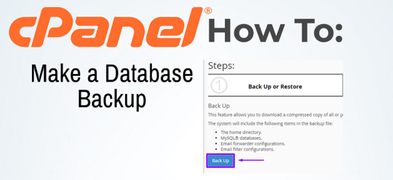 MySQL database backup